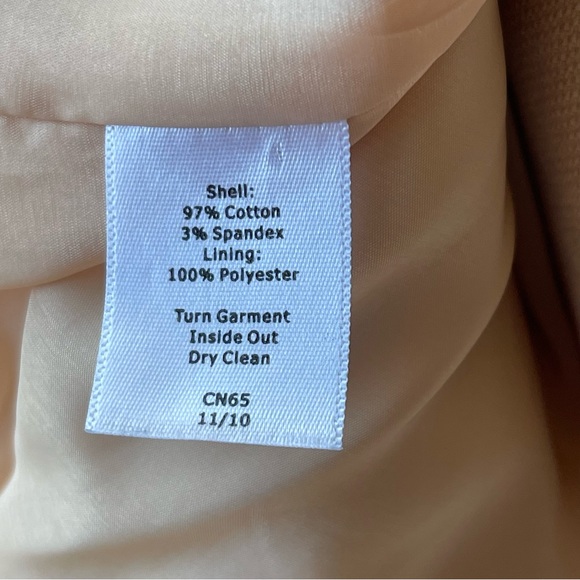 Talbots Tan Peacoat - Picture 5 of 9